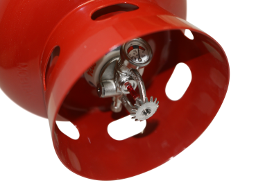 Preview: Mobiak 6kg Automatik Pulver Feuerlöscher Löschanlage, Auslösung 68°C